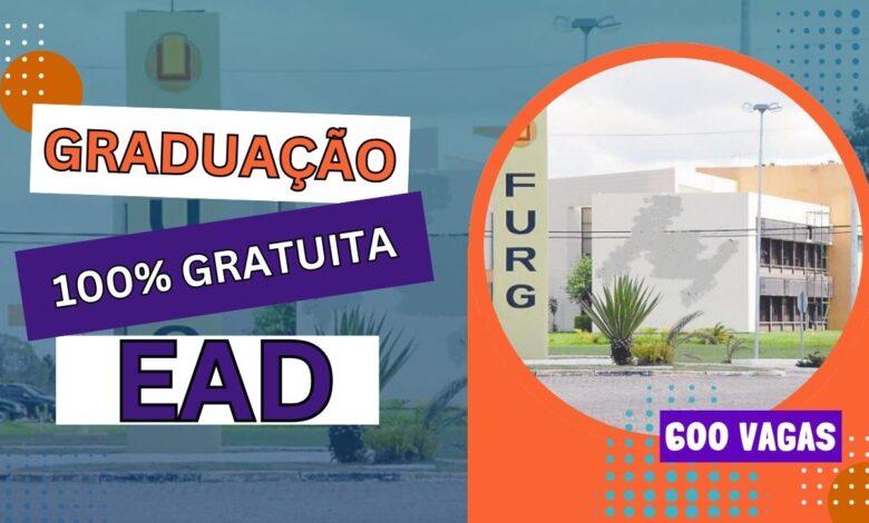 Corra! Inscrições para Graduação EAD Gratuita na FURG terminam HOJE! Garanta sua vaga em cursos de Física, Pedagogia e Letras e Tradução.