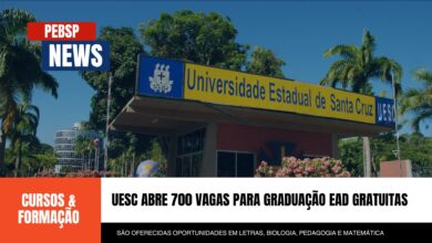 Estude na UESC! Graduação EaD com seleção pelo ENEM (2009-2023) abre 700 vagas com Inscrições GRATUITAS até 18/10. Acesse e garanta sua vaga!