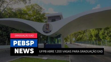 Estude na UFPB! Inscrições abertas para graduação EaD 2025. Vagas com reserva para escolas públicas e professores. Inscreva-se!