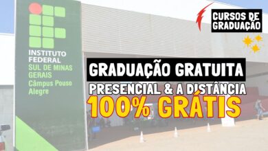 IFSULDEMINAS abre inscrições para 1,6 mil vagas em Cursos de Graduação Gratuitos em diversas áreas nas modalidades presencial e EAD!