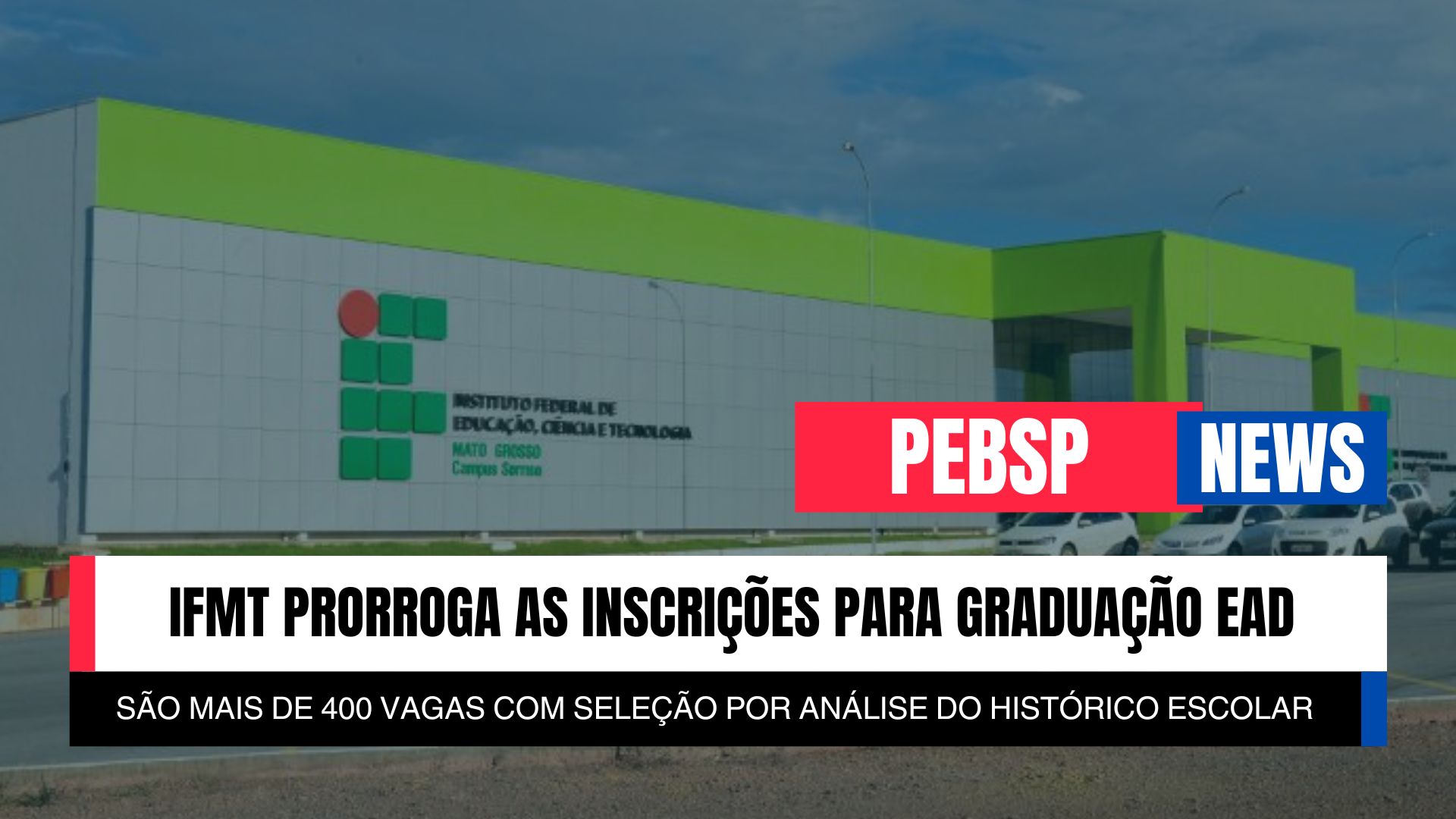 Graduação EAD IFMT: Inscrições prorrogadas! Escolha entre Pedagogia, Química, Matemática e Sistemas para Internet. Sem provas! Inscreva-se!