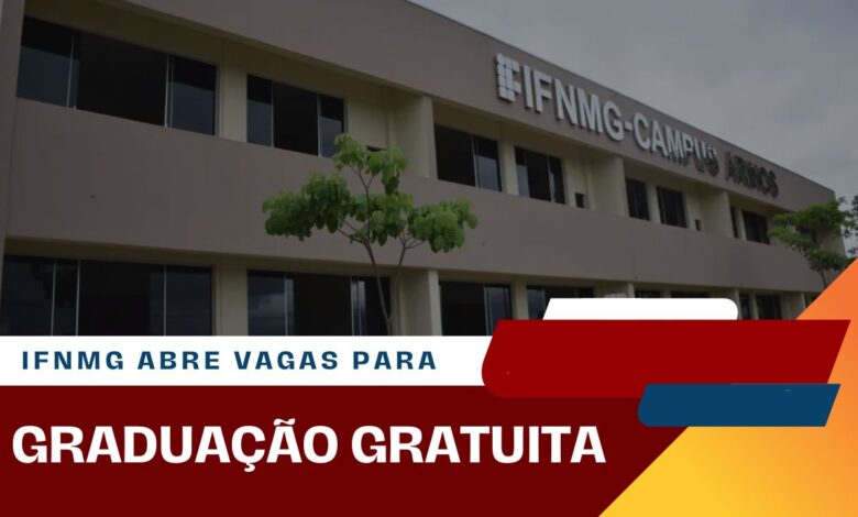 4 Cursos de Graduação do IFNMG abrem inscrições para Vagas Remanescentes: Administração, Engenharias, Gestão e Muito Mais! Confira!