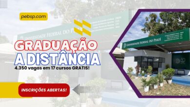 UFPI lança Edital com 4.350 vagas em 17 cursos de Graduação 100% GRATUITOS e EAD: Ingresse na Rede Federal em 2025!