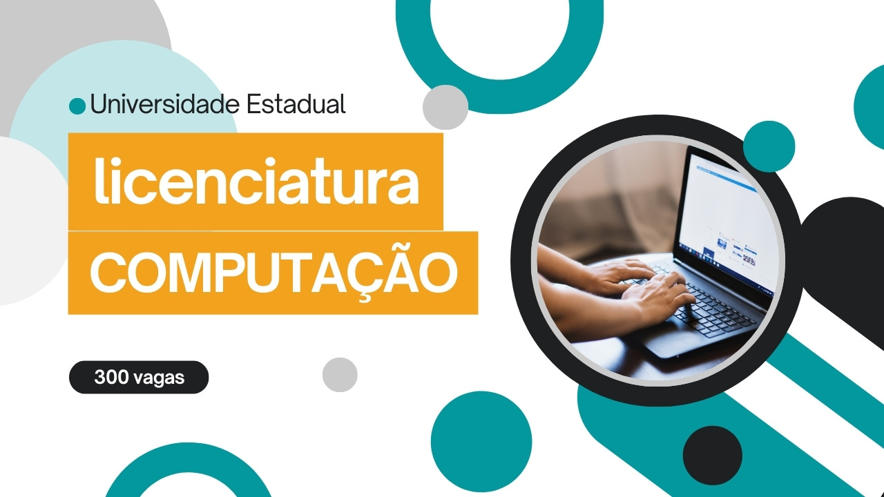 A UESB abre inscrições para a Licenciatura em Computação na modalidade EAD, totalmente gratuita. Torne-se professor! Inscreva-se agora!