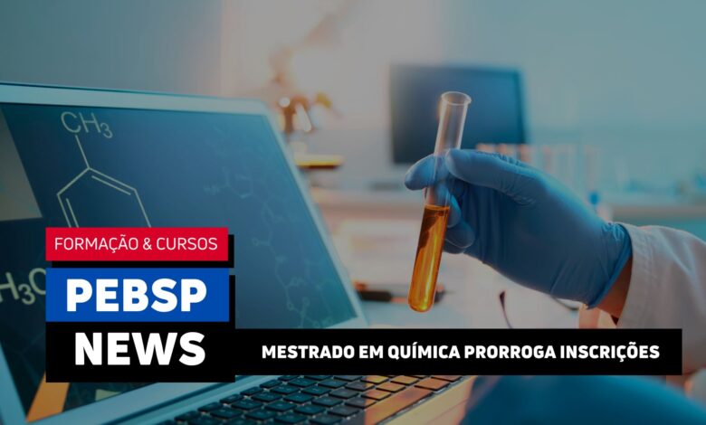 Inscrições prorrogadas até 04/10! Mestrado em Química PROFQUI gratuito. 273 vagas disponíveis em todo o Brasil. Inscreva-se!