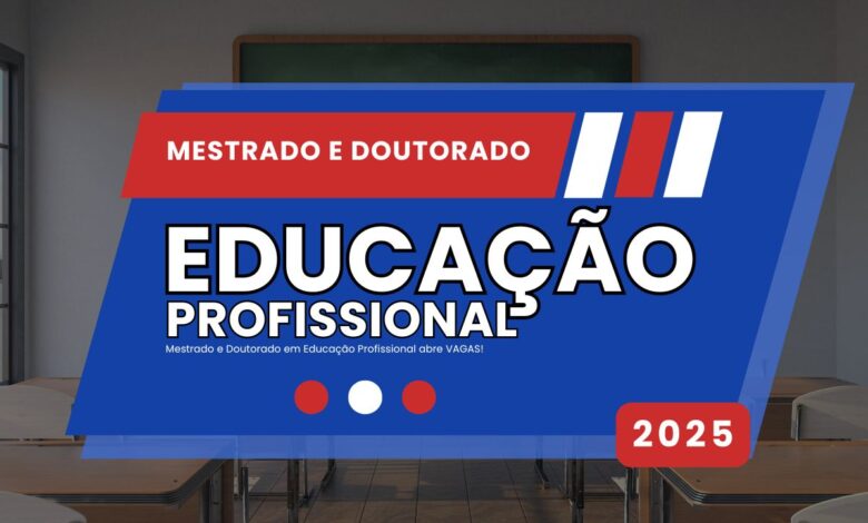 IFRN abre inscrições para Mestrado e Doutorado em Educação Profissional com vagas para 2025. Confira detalhes e inscreva-se HOJE!