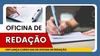 Aperfeiçoe sua Redação com a Oficina da USP EAD! Amplie suas estratégias de escrita e conquiste novos conhecimentos. Inscrições abertas!