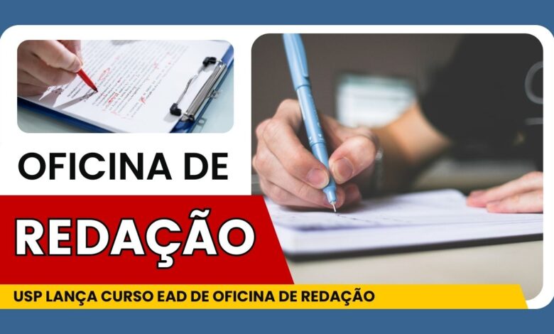 Aperfeiçoe sua Redação com a Oficina da USP EAD! Amplie suas estratégias de escrita e conquiste novos conhecimentos. Inscrições abertas!