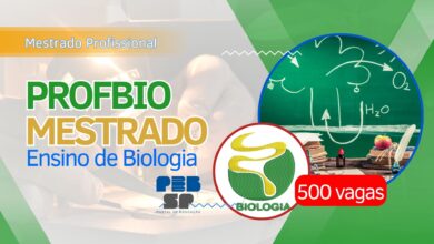 PROFBIO 2025: Inscrições ABERTAS para Mestrado Profissional em Biologia do Ministério da Educação MEC com 500 vagas em todo o Brasil.