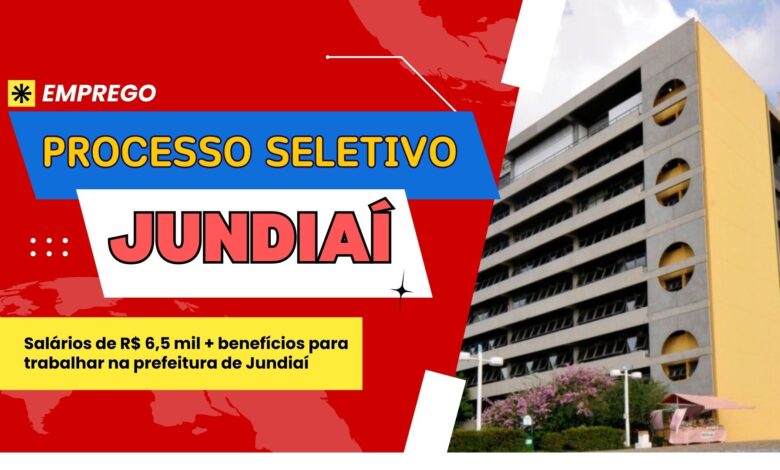 Prefeitura de Jundiaí - SP abre inscrições no Processo Seletivo para Contratar Professores com Salários de R$ 6,5 mil + Benefícios.