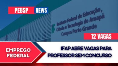 Última chance! 12 vagas para Professor Substituto no IFAP! Inscrições até 03/10. Salários até R$7.356,02! Inscreva-se agora!