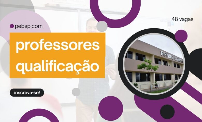 Ganhe R$ 80 por Hora: IFNMG Convoca Interessados para Atuarem em Cursos de Qualificação. São mais de 40 vagas! Confira e inscreva-se!