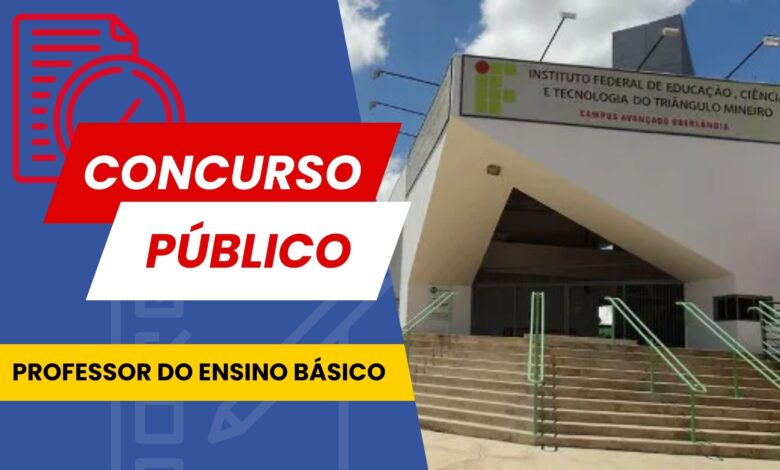 Concurso IFTM 2024! 21 vagas para professores em diversas áreas. Inscrições até 07/10. Remuneração até R$12.131,76! Acesse o edital e garanta sua vaga!