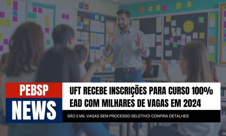 UFT anuncia Edital para Curso 100% EAD e Gratuito na área da Educação Especial destinado a professores de todo o Brasil! Confira!