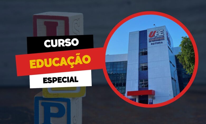 Curso online e gratuito de Educação Especial oferecido pela UPE e UFPE. São 10.000 vagas para professores da Educação Básica. Inscreva-se!