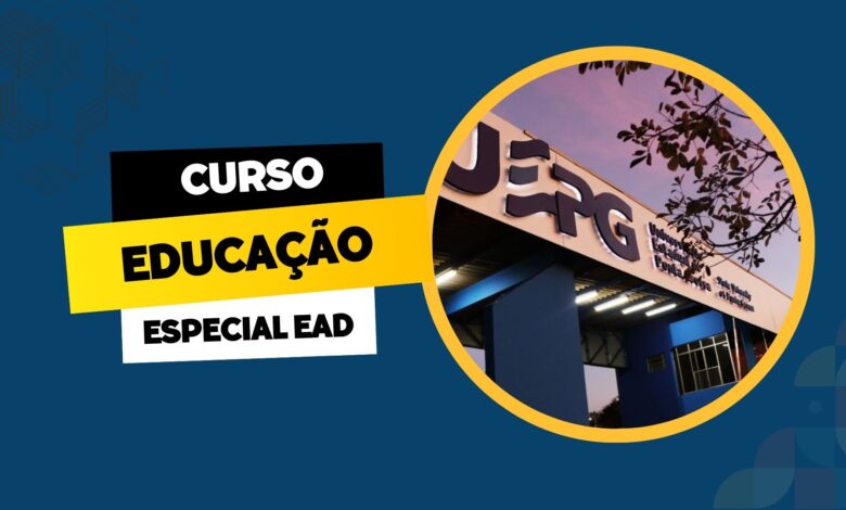 UEPG anuncia 10 mil vagas para Curso GRATUITO e EAD em Educação Especial e Inclusiva com certificado de 120 horas TOTALMENTE GRÁTIS!