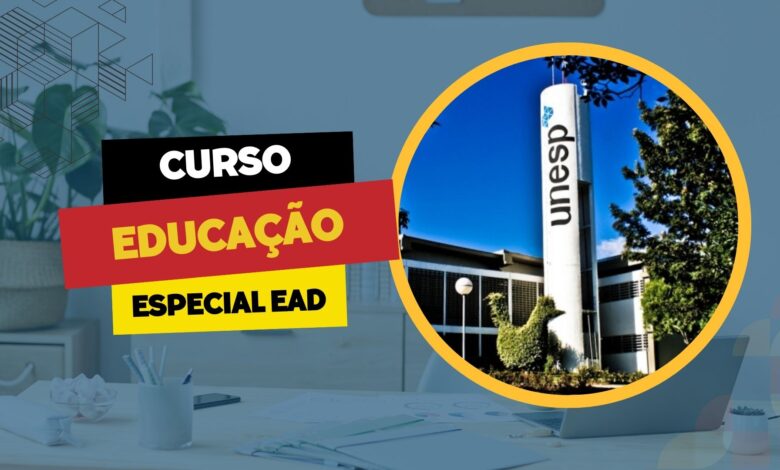 UNESP - Universidade Estadual Paulista acaba de abrir 5 mil vagas em Curso 100% EAD de Educação Especial e Inclusiva! Confira!