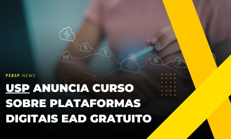 USP acaba de anunciar a abertura de inscrições para o Curso de Governança das Plataforma Digitais 100% EAD com certificado gratuito.