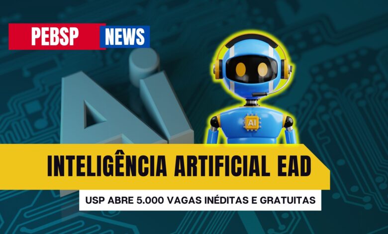 Curso GRÁTIS de Marketing com IA da USP abre 5000 vagas! Aprenda sobre a Inteligência Artificial. Vagas limitadas. Inscreva-se agora!