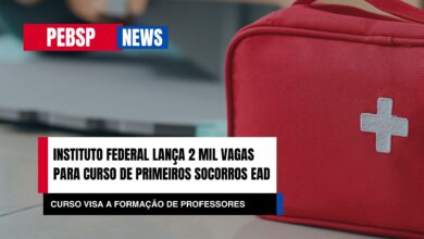 Capacite-se em um Curso de Primeiros Socorros TOTALMENTE EAD do Instituto Federal com 120 horas e certificado reconhecido em todo Brasil!