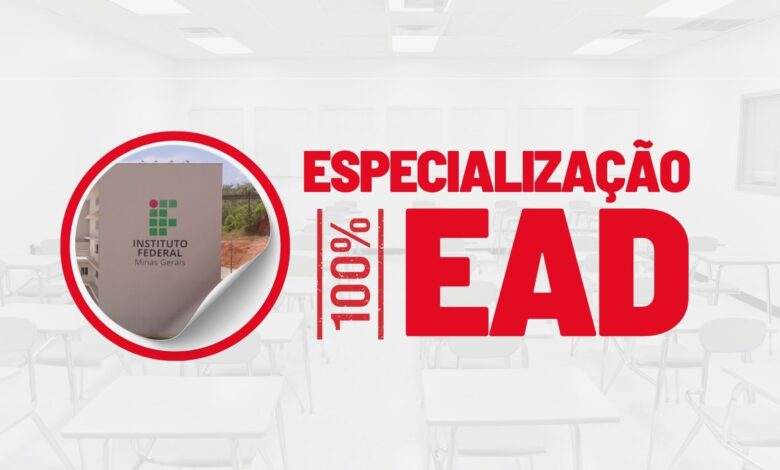 Capacite-se em Educação com a Especialização EAD do IFMG 100% online. Inscreva-se e impulsione sua carreira. 120 Vagas!