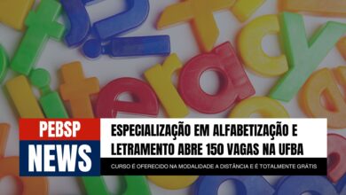 UFBA abre inscrições para Especialização em Alfabetização e Letramento EAD com vagas para Graduados! Confira detalhes!