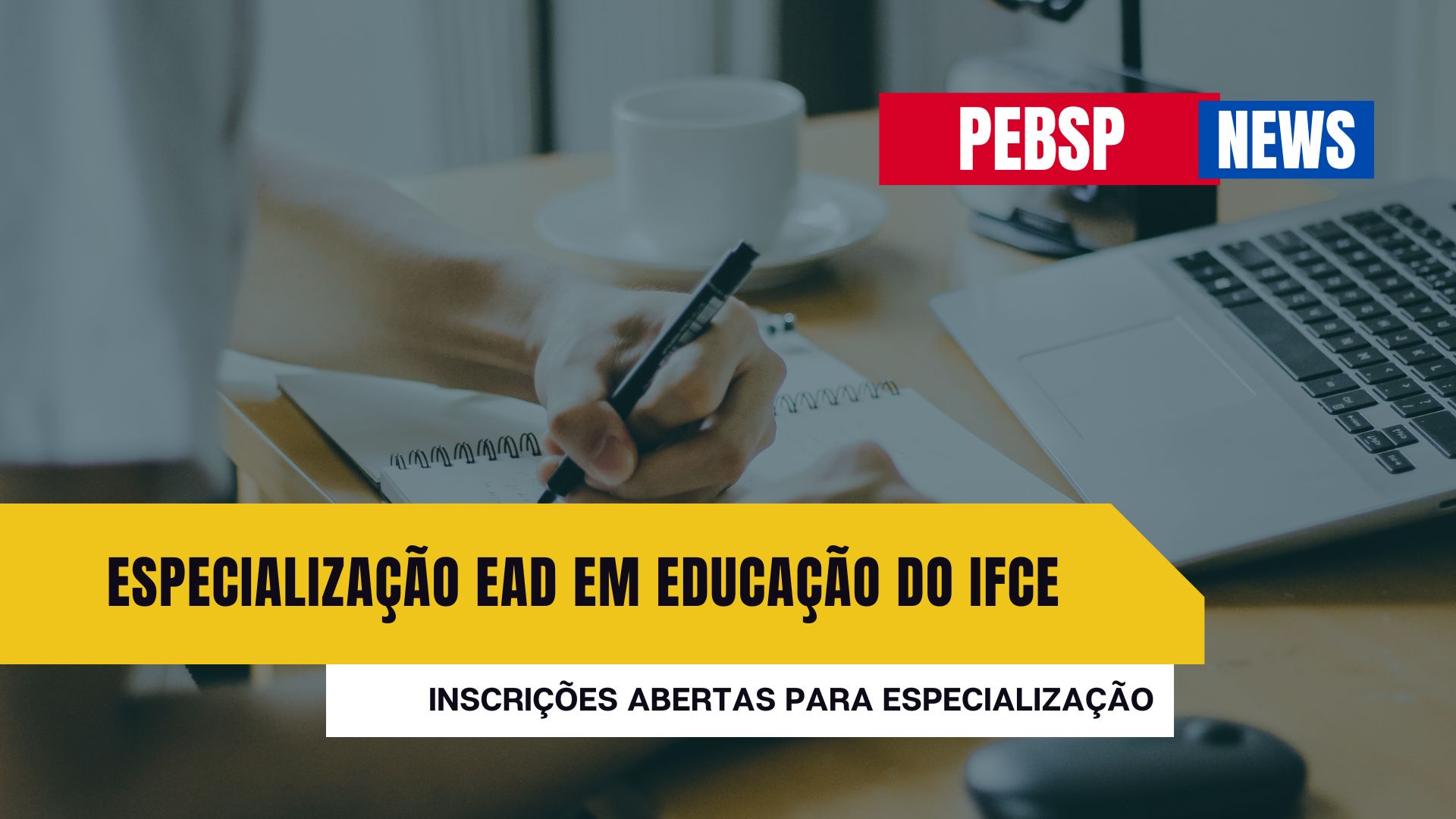 IFCE: Especialização EAD em Docência. 300 vagas. Inscrições até 14/10. Aprimore suas habilidades pedagógicas. Inscreva-se!