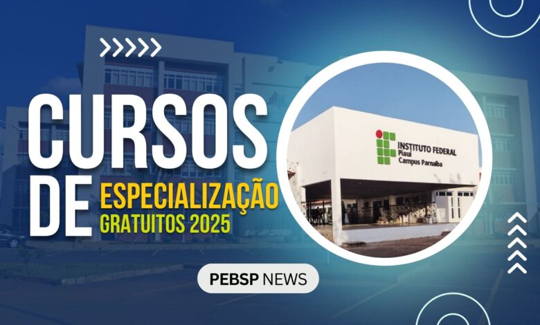 IFPI anuncia 2 Editais para cursos de Especialização EAD na área da Educação com inscrições abertas até segunda, 28 de outubro! Confira!