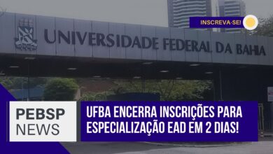 A UFBA encerra inscrições nos próximos 2 dias para 6 Cursos de Especialização Gratuitos e oferecidos na modalidade EAD! São 900 vagas!