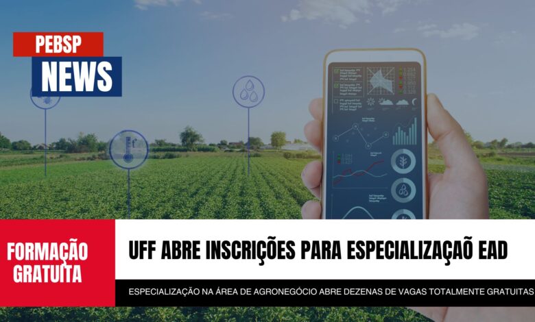 Curso gratuito de Especialização em Agronegócio da UFF! Inscreva-se agora e impulsione sua carreira. Vagas limitadas!