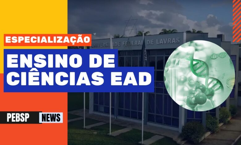 Últimas vagas! Especialização EAD UFLA: domine o ensino de Ciências com metodologias inovadoras. Inscreva-se já e garanta sua vaga!