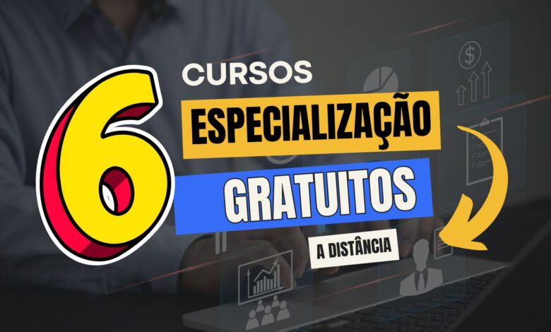 UFBA abre inscrições para 6 Cursos de Especialização EAD Gratuitos em diversas áreas. São 900 vagas GRATUITAS e a distância! Corra!