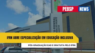 IFRN abre inscrições HOJE para Especialização em Educação Inclusiva EAD com 180 vagas totalmente GRATUITAS. Confira detalhes e inscreva-se!