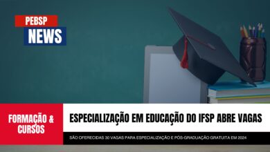 IFSP abre inscrições para Especialização em Educação: Ciência, Tecnologia e Sociedade com vagas abertas para 2025! Confira!