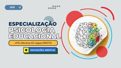 UFG abre inscrições para Especialização Gratuita em Psicologia Educacional com 40 vagas totalmente gratuitas para candidatos com Graduação.