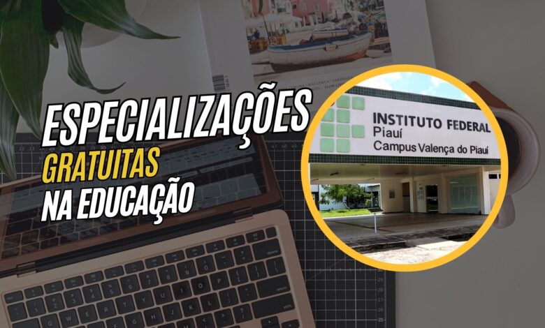 Inscrições prorrogadas! Especializações EAD Gratuitas do Instituto Federal do Piauí - IFPI tem inscrições prorrogadas para o ano de 2025.