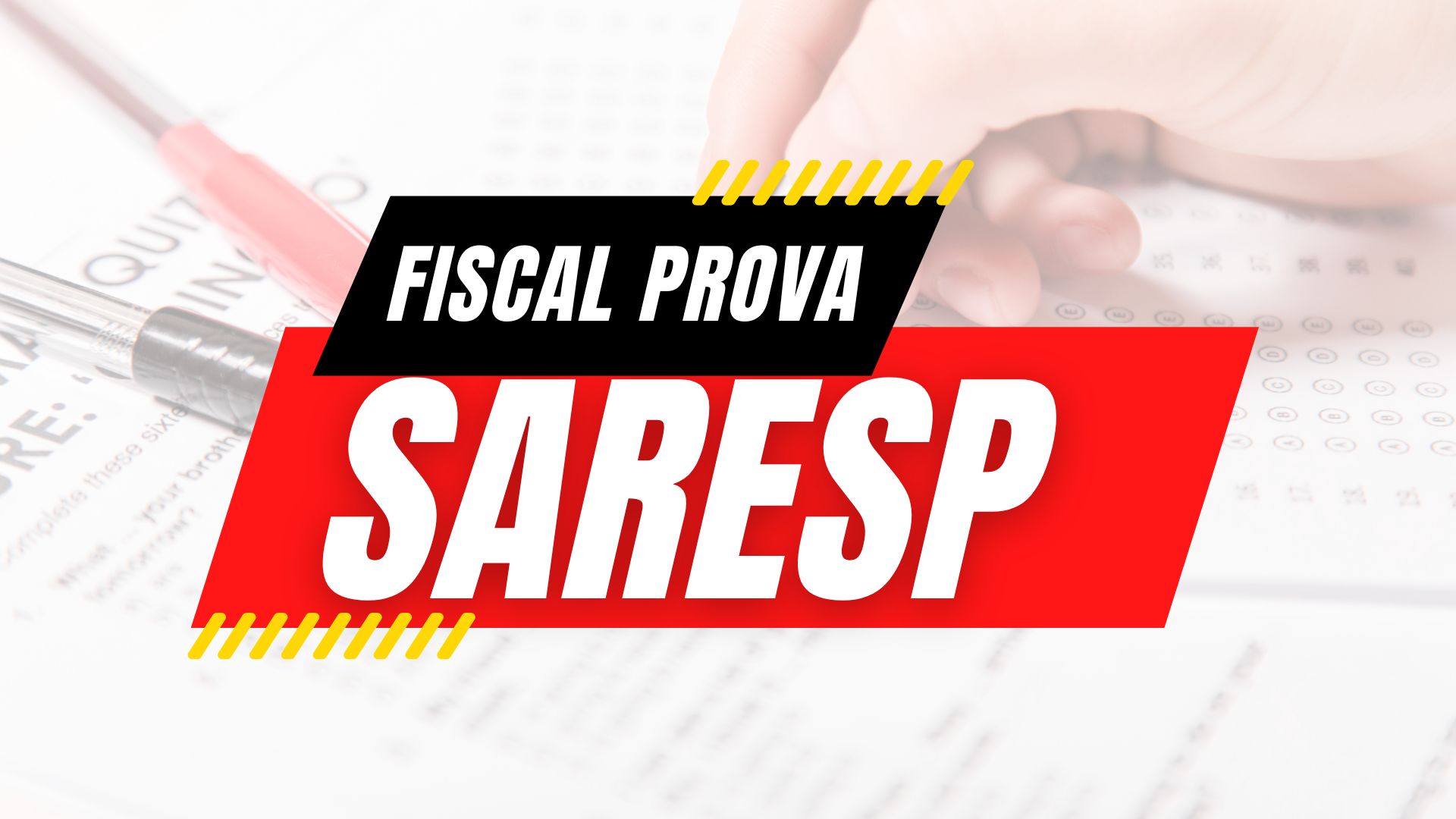 Ganhe até R$2.665 para trabalhar como fiscal do SARESP 2024 em diversas cidades! Inscrições abertas. Requisitos e datas no site da Vunesp.