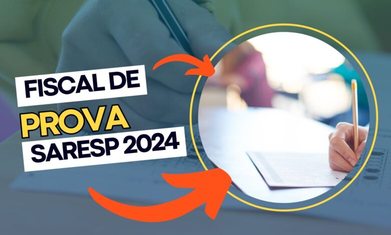 Quer ser Fiscal do SARESP? VUNESP está convocando interessados em atuar como Fiscais de Prova no ano de 2024 e ganhar até R$ 2.665,00