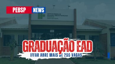 Estude onde e quando quiser! Graduação EAD no IFFar com diversas opções de cursos. Inscrições abertas! Inscrições até janeiro de 2025!