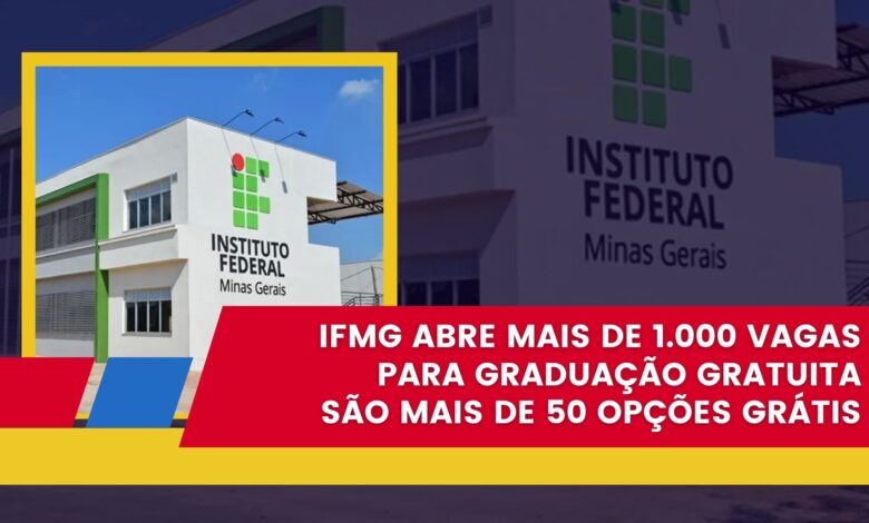 Inscrições para Graduação no IFMG encerram em 4 dias! Garanta sua vaga em um dos melhores Institutos Federais do Brasil.