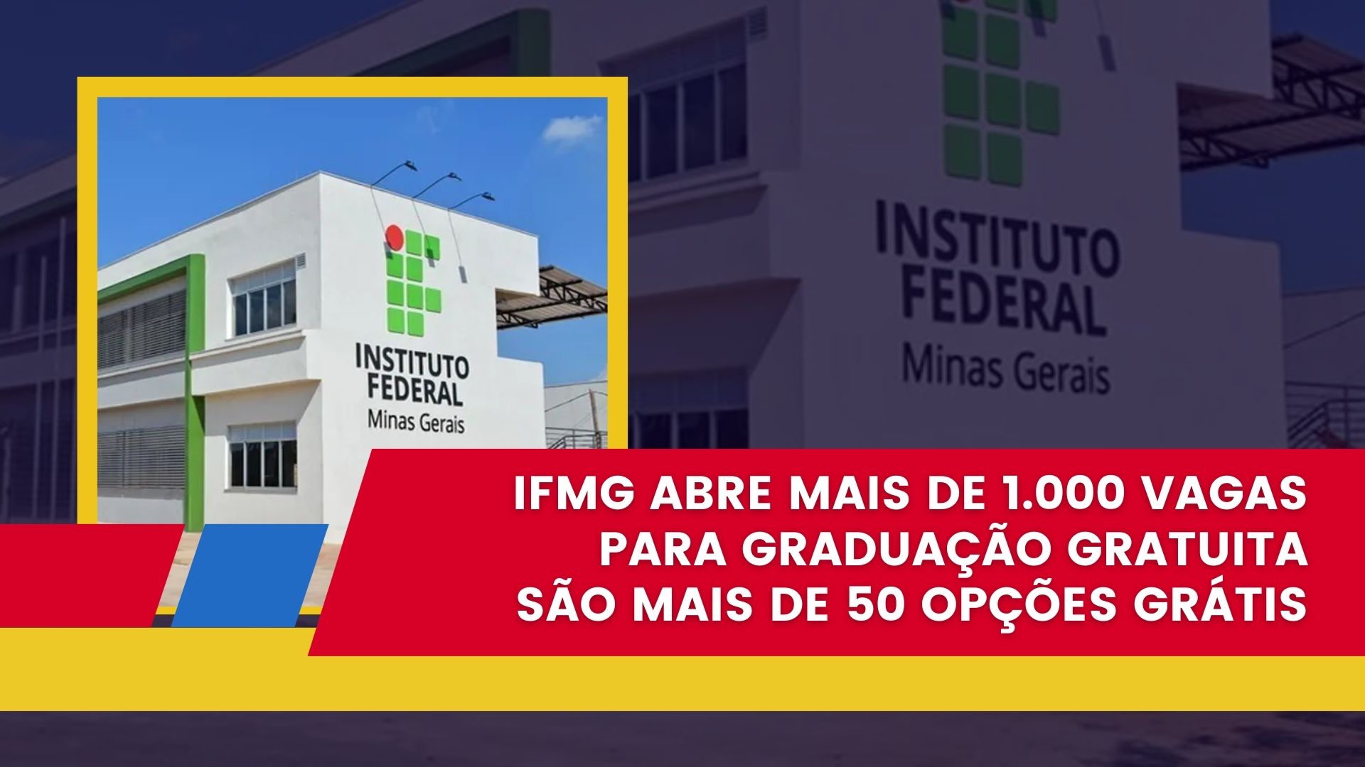 Inscrições para Graduação no IFMG encerram em 4 dias! Garanta sua vaga em um dos melhores Institutos Federais do Brasil.