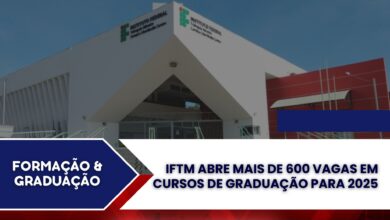 Decole sua carreira em 2025! IFTM: Graduação com seleção por notas e redação. Inscreva-se agora e conquiste seu futuro!