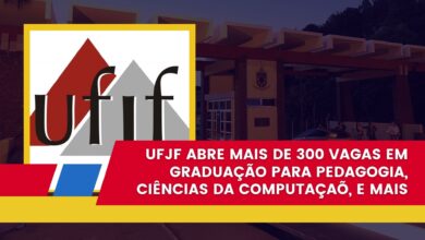 Transforme sua vida com a UFJF! Inscrições para Graduação EAD gratuita encerram em 3 dias. Mais de 300 vagas em diversas áreas!