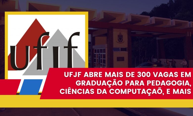 Transforme sua vida com a UFJF! Inscrições para Graduação EAD gratuita encerram em 3 dias. Mais de 300 vagas em diversas áreas!