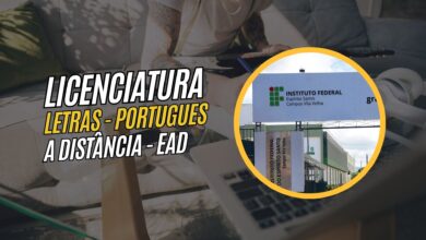 IFES: 280 vagas em Licenciatura em Letras - Português (EaD) com inscrições abertas com oportunidades em diversas regiões.