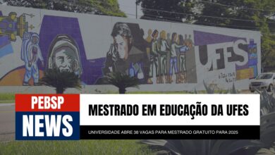 Transforme sua carreira com o Mestrado em Educação da UFES! Inscrições abertas de 3 a 18 de outubro. Não perca!