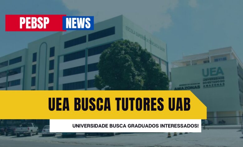 A UEA busca Graduados interessados em serem Tutores UAB para atuar na educação a distância no Amazonas. Inscrições abertas até 13/10.