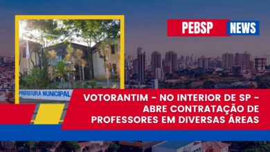 Votorantim - no Interior de São Paulo - abre inscrições para processo seletivo para contratação de professores em 2025. Confira DETALHES!