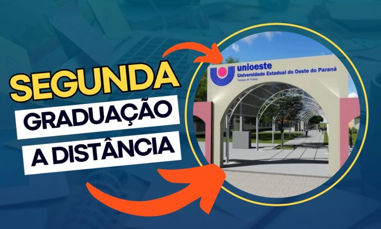 Conquiste uma nova titulação com os Cursos de Segunda Graduação EAD da UNIOESTE de Licenciatura e Tecnologia. São 150 vagas GRATUITA!