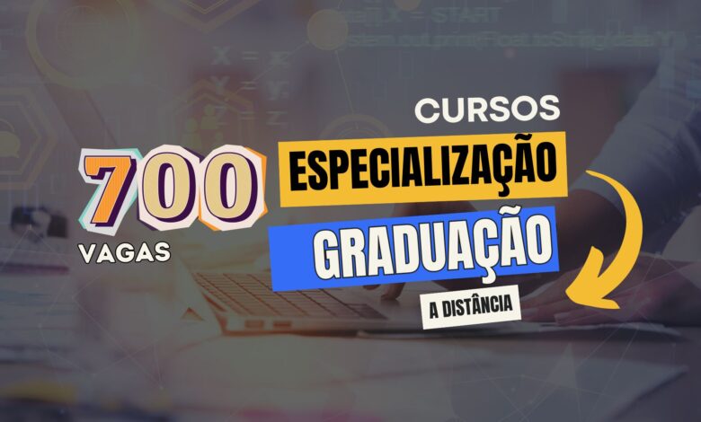 UFLA recebe inscrições para Cursos de Graduação e Especialização EAD que totalizam 700 vagas GRATUITAS e reconhecidas pelo MEC!